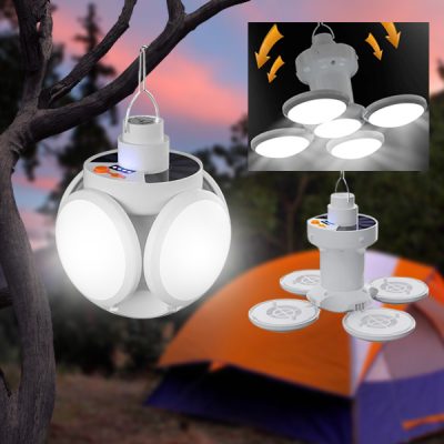 Lampă solară pliabilă 2 în 1 | FOLDGLAZE