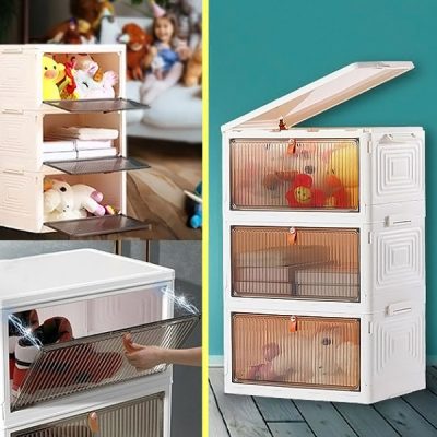 Cutie de depozitare cu capac - gata în 2 minute, fără unelte | ORGABOX