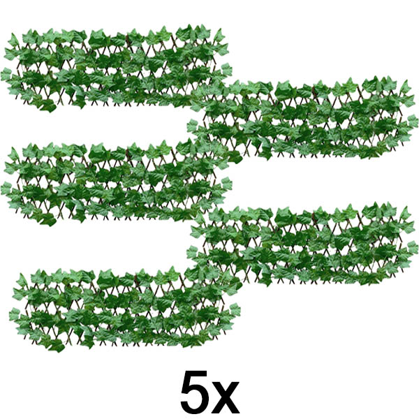 5x Gard decorativ și practic pentru terasă și grădină | GREENFENCE