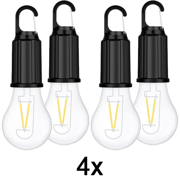 2x Becuri reîncărcabile fără fir (Set de 2, până la 8 ore) | LUMINKA