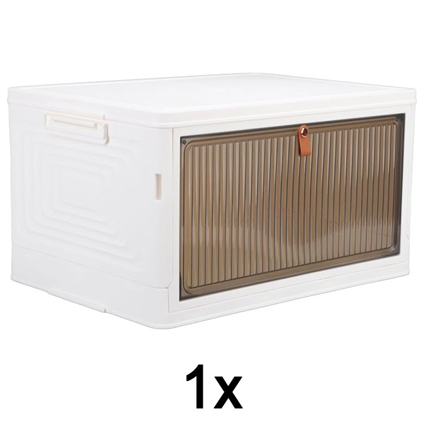 1x Cutie de depozitare cu capac – gata în 2 minute, fără unelte | ORGABOX