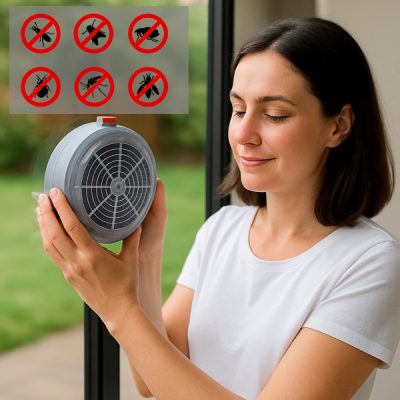 Dispozitiv solar pentru protecția împotriva insectelor | BUZZORA