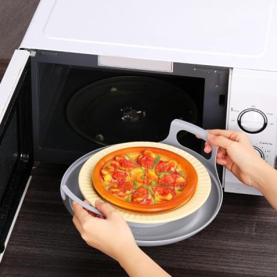 Tavă de servire cu mâner pentru cuptorul cu microunde | MICTRAY