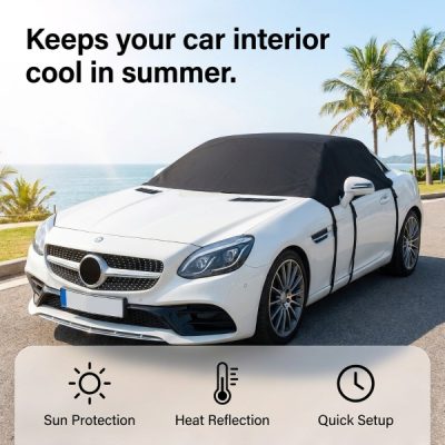 Husă Parbriz Reversibilă, 170x120 cm, UV + Îngheț | CARCOVER