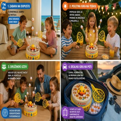 Joc interactiv cu rațe zburătoare | CATCHDUCK